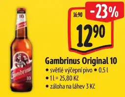 Albert Gambrinus Original 10 nabídka