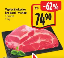 Albert Vepřová krkovice bez kosti - v celku nabídka