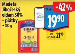 Albert Madeta Jihočeský eidam 30% - plátky nabídka