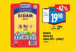Albert Madeta Jihočeský eidam 30% - plátky nabídka