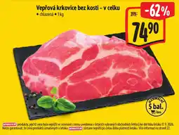 Albert Vepřová krkovice bez kosti nabídka