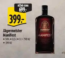 Albert Jägermeister Manifest nabídka
