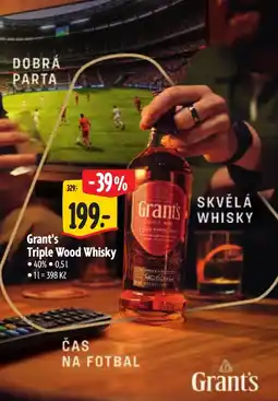 Albert Grants triple wood whisky nabídka