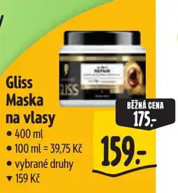 Albert Gliss Maska na vlasy nabídka
