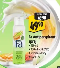 Albert Fa Antiperspirant sprej nabídka