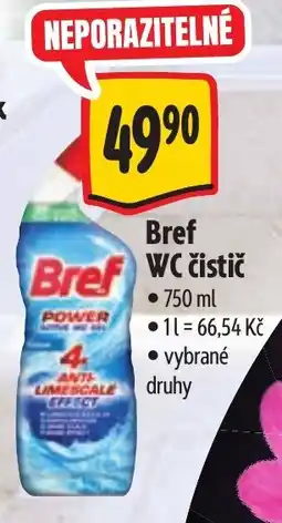 Albert Bref WC čistič nabídka