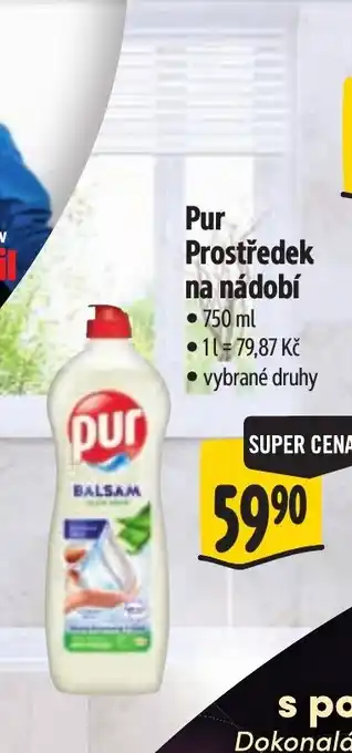 Albert Pur prostředek na nádobí nabídka