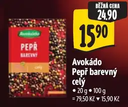 Albert Avokádo Pepř barevný celý nabídka
