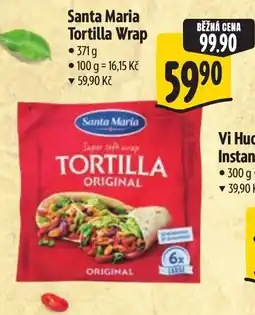 Albert Santa Maria tortilla wrap nabídka