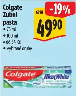 Albert Colgate Zubní pasta nabídka