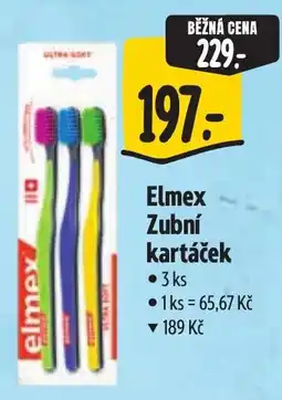 Albert Elmex Zubní kartáček nabídka