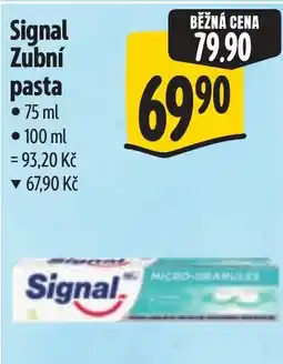 Albert Signal zubní pasta nabídka