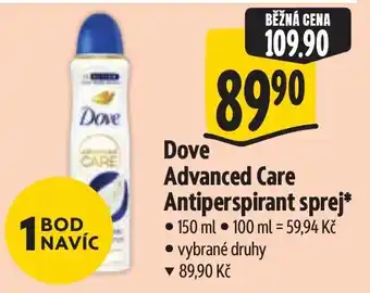 Albert Dove Advanced Care Antiperspirant sprej* nabídka