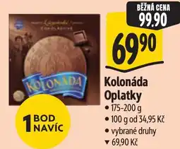 Albert Kolonáda Oplatky nabídka