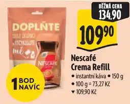 Albert Nescafé Crema Refill nabídka