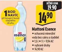 Albert Mattoni Essence nabídka