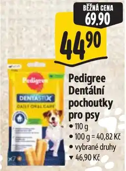 Albert Pedigree dentální pochoutky pro psy nabídka