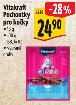 Albert Vitakraft pochoutky pro kočky nabídka