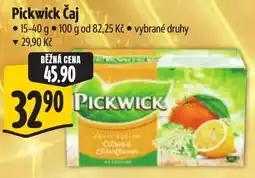 Albert Pickwick Čaj nabídka