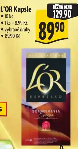 Albert L'OR kapsle nabídka