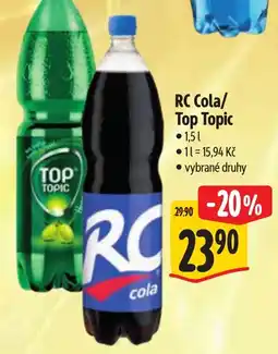 Albert Rc Cola/Top Topic nabídka
