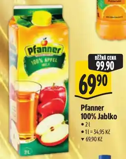 Albert Pfanner 100% Jablko nabídka