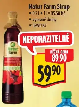 Albert Natur Farm Sirup nabídka