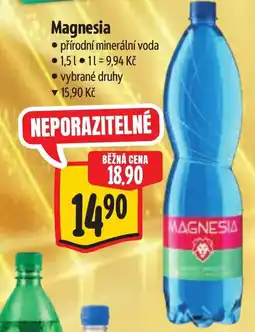 Albert Magnesia přírodní minerální voda nabídka