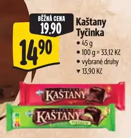 Albert Kaštany tyčinka nabídka