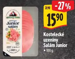 Albert Kostelecké uzeniny Salám Junior nabídka