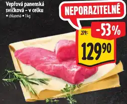 Albert Vepřová panenská svíčková nabídka