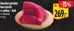 Albert Hovězí přední bez kosti nabídka
