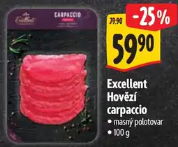 Albert Excellent hovězí carpaccio nabídka