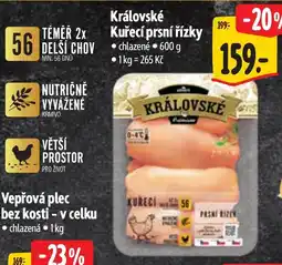 Albert Královské kuřecí prsní řízky nabídka