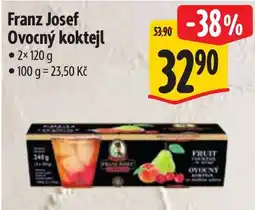 Albert Franz Josef ovocný koktejl nabídka