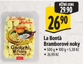 Albert La Bontà bramborové noky nabídka