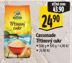 Albert Cassonade Třtinový cukr nabídka