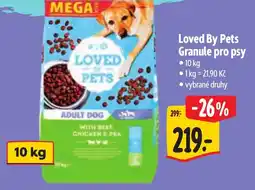 Albert Loved By Pets Granule pro psy nabídka