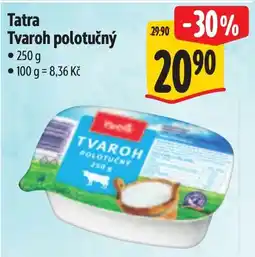 Albert Tatra Tvaroh polotučný nabídka