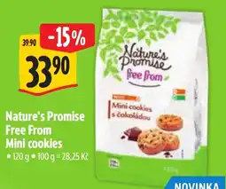 Albert Nature's Promise Mini cookies nabídka