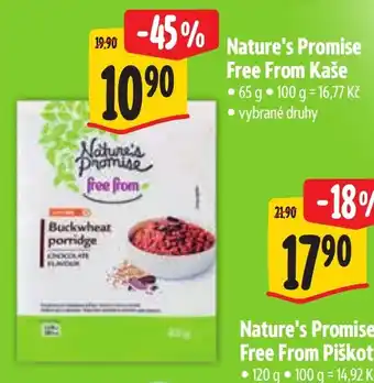Albert Nature's Promise Free From Kaše nabídka