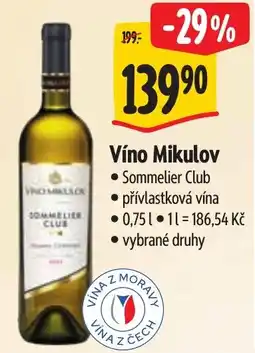 Albert Víno Mikulov nabídka