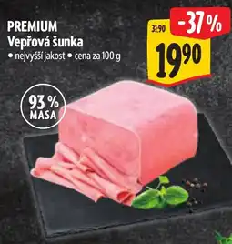 Albert Premium vepřová šunka nabídka