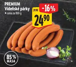 Albert Vídeňské párky nabídka