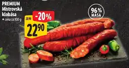 Albert Premium mistrovská klobása nabídka