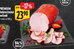 Albert Premium debrecínská pečeně nabídka