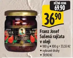 Albert Franz Josef sušená rajčata v oleji nabídka