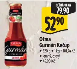 Albert Otma Gurmán Kečup nabídka