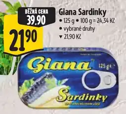 Albert Giana sardinky nabídka