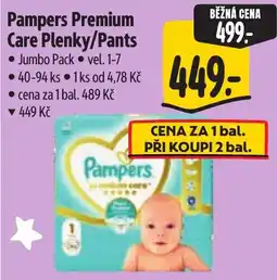 Albert Pampers Premium Care Plenky/Pants nabídka